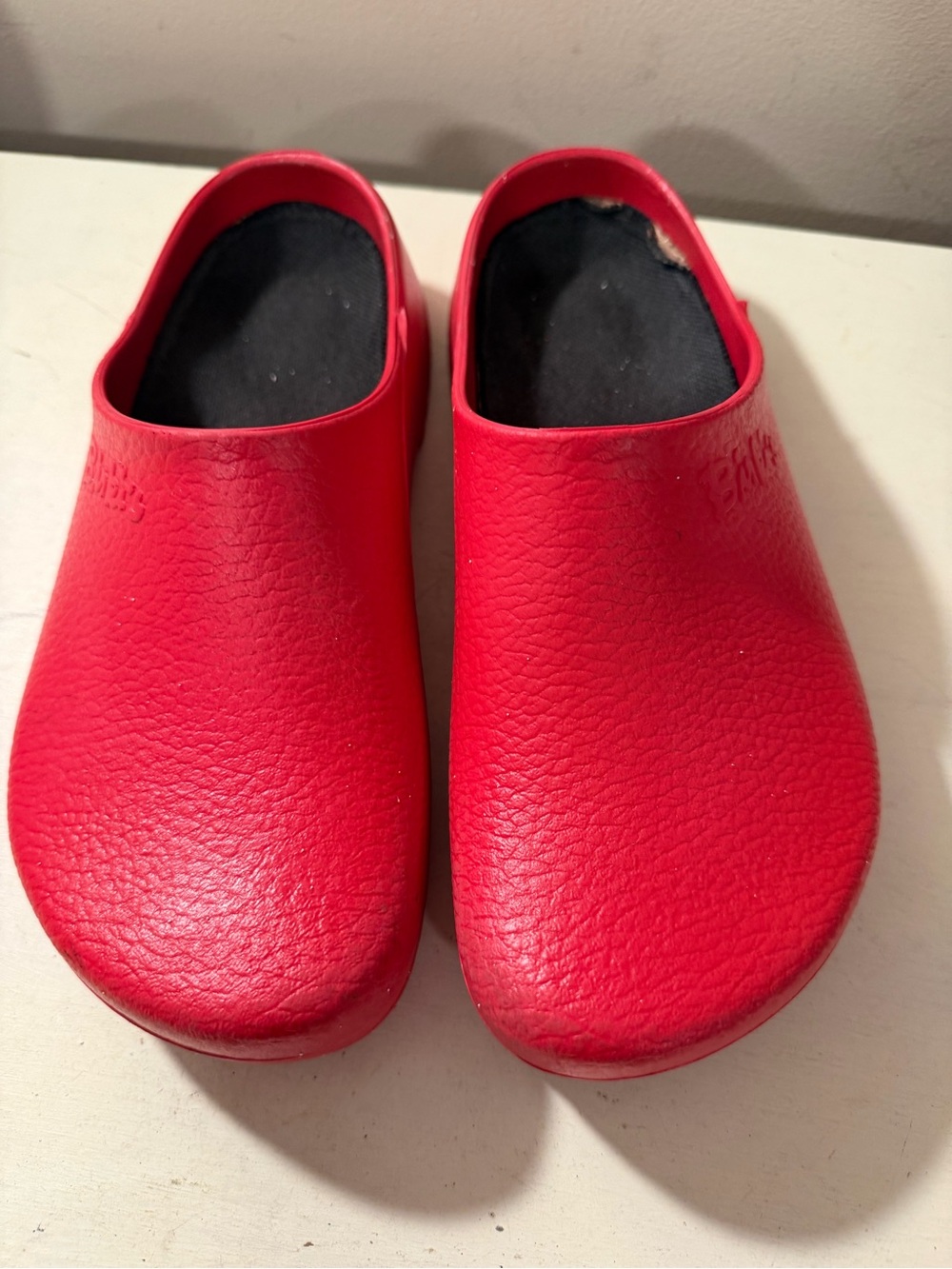 Birkenstock Kids Red Slip-On Clog